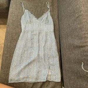 Blue leopard PrincessPolly mini dress